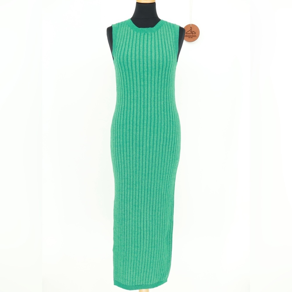 HOUSE OF HARLOW 1960 Knit Cut Out Back Midi Dress